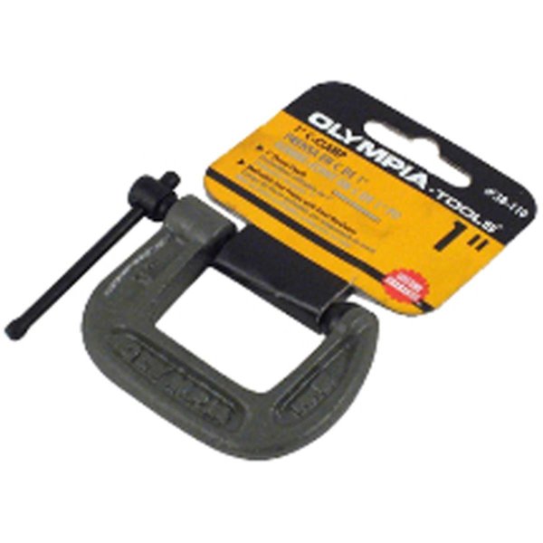 Olympia Tools 2 x 1 in. Heavy Duty C-Clamp OL44842